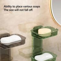 Gambar JD Wallmounted Bathroom Accessory Soap Dish with Double Layer dari Jaya Diving undefined 1 Tokopedia
