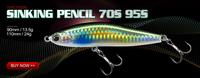 Gambar YB Hunthouse Floating Poppen Pencil Lure Fishing Wobbler WTD 95 dari Yankee Bejo undefined 5 Tokopedia