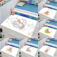 Gambar Bear Carpet Living Room Rugs Non-slip Floor Mat Lounge Rug Children dari ALDDEA STORE undefined 1 Tokopedia