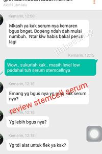Gambar SERUM Stem Cell Stemcell MTS dermaroller dermapen scars bopeng bb glow dari ratnasayang2 undefined 5 Tokopedia