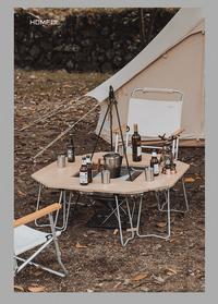 Gambar WS Homful Outdoor Camping Furniture Stainless Steel Maple Plywo dari Winner Strategies undefined 1 Tokopedia