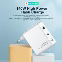 Gambar New [GaN Tech] KUULAA PST-140UC2-LB 140W 3-Port USB PD Charger Dual Ty dari TrendGalaxy undefined 3 Tokopedia