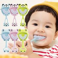 Gambar U-shape Kids Toothbrush Cartoon Frog Print Toothbrush With Holder dari SARYINDO MALL undefined 3 Tokopedia