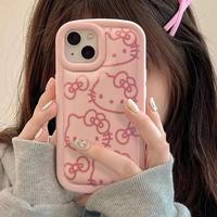 Gambar Sanrio Kawaii Hello Kitty Phone Protective Case For Apple Iphone 15 dari Case Premium Import undefined 2 Tokopedia
