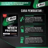 Gambar [CASHBACK 5%] L-Men Whey Daily Suplemen Tinggi Whey Protein Dark - Dark Choco dari bgfres33 undefined 5 Tokopedia