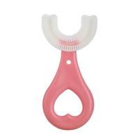 Gambar Kids Toothbrush U-Shape Infant Toothbrush with Handle Silicone Oral dari SARYINDO MALL undefined 3 Tokopedia