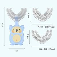 Gambar New Hot Children Smart 360 Degree U-Shape Manual Toothbrush Cartoon dari SARYINDO MALL undefined 5 Tokopedia