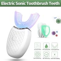 Gambar Adult Sonic Electric Toothbrush U Shaped 360 Degrees Automatic dari Jayamart Store undefined 4 Tokopedia