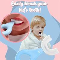 Gambar Kids Toothbrush U-Shape 360 Degree Infant Teether Baby Toothbrush dari SARYINDO MALL undefined 4 Tokopedia