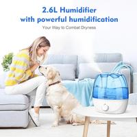 Gambar Aromacare Cool Mist Air Humidifier 2.6L Quiet Ultrasonic Humidifiers dari Jayamart Store undefined 2 Tokopedia