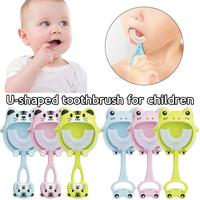 Gambar U-shape Kids Toothbrush Cartoon Frog Print Toothbrush With Holder dari SARYINDO MALL undefined 2 Tokopedia