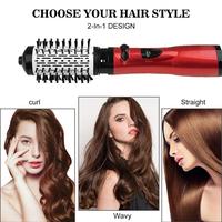 Gambar Hair Dryer Comb Rotating Hot Air Brush Professional Blow Dryer dari ZODEA STORE undefined 5 Tokopedia