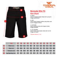 Gambar CDL Celana Pendek Bermuda Slim Fit Pria J0193BK03D By Cardinal - 32 dari Cardinal Brand undefined 5 Tokopedia