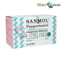 Gambar SANMOL 500 MG 1 STRIP 4 TABLET dari Apotek Rahman Kalianda undefined 2 Tokopedia