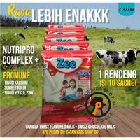Gambar Zee Sachet Renceng Vanila dan Coklat isi 10 X 40gr dari ASTRIDASTARI36 undefined 1 Tokopedia
