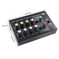 Gambar Ammoon Console Mixer Karaoke Audio 8 Channel Murah Mikser Sound System dari miadapur undefined 5 Tokopedia