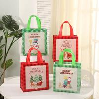 Gambar Tas Kantong Natal Christmas Checker Bahan PVC Tas Goodie Bag Grosir - BN 5002 - 1 dari poipoishop_NEW undefined 1 Tokopedia