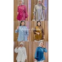 Gambar BY LFAZ Jenna Blouse | Blouse - Katun Premium Toyobo - Silk Atasan dari yusuffarhan422 undefined 1 Tokopedia