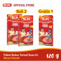 Gambar Murah Buy 2 Get 1 Free - Sun Bubur Bayi Beras Merah dari Senja Marketplace undefined 1 Tokopedia