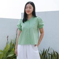 Gambar Beatrice Clothing Alanna Blouse - Blouse Wanita dari Sanehastore undefined 4 Tokopedia