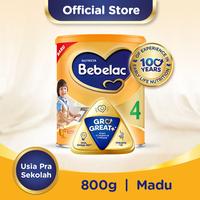 Gambar Bebelac 4 GroGreat+ Susu Bubuk Pertumbuhan Anak Madu 800 g dari Alfamidi Official Store undefined 2 Tokopedia