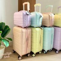 Gambar Koper Kabin Cabin Bagasi 14 16 20  Inch Koper Luxes Aurora Series Lugg - Aurora White, Beauty Case 14" dari pokemon-store15 undefined 3 Tokopedia