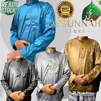 Gambar KOKO AMMU SAUDI HARMAEN /KOKO POLYESTER KOREA/BAJU ATASAN MUSLIM - Selver, XXL dari assunnah45store undefined 1 Tokopedia