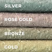 Gambar Bahan Kain Tulle / Tille / Tile Motif Akar Bunga Daun dari harleyav undefined 4 Tokopedia