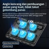 Gambar BASIKE Laptop Cooler Pendingin Notebook Cooling Pads Bantalan dari fajarstore609 undefined 3 Tokopedia