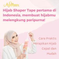 Gambar B☛V4 HIJAB SHAPER TAPE AYUMEERA BASIC PENEGAK HIJAB TEGAK LURUS dari lindiacachawarung undefined 4 Tokopedia