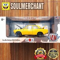 Gambar [WAH] M2 MACHINE SKALA 24 AUTO JAPAN 1970 DATSUN 510 KUNING - BRE dari muffin tops id undefined 1 Tokopedia