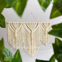 Gambar Macrame Home Decor Hiasan Dinding 100cm dari AMIRAAHH undefined 4 Tokopedia