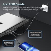 Gambar BASIKE Laptop Cooler Pendingin Notebook Cooling Pads Bantalan dari fajarstore609 undefined 4 Tokopedia