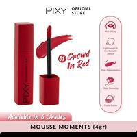 Gambar PIXY LIP MOUSSE MOMENTS Original Bpom - 01 CROWD INRED, PIXY LIP MOUSSE dari Payu Kosmetik undefined 3 Tokopedia
