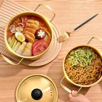 Gambar Panci Ramyun Korea Gold 18cm / Korean Noodle Ramyeon Pot Anti Lengket - PANCI RAMYUN dari GangEnam Cell_NEW undefined 3 Tokopedia