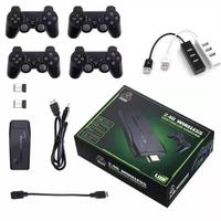 Gambar 4K HD GAME STICK MINI CONSOLE BOX RETRO TV VIDEO GAME WIRELESS GAMEPAD - GB64 dari grandshop152 undefined 2 Tokopedia
