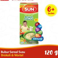 Gambar SUN Bubur sereal mpasi bayi brokoli wortel ayam kampung bayam 120gr dari DzakyDzakir undefined 3 Tokopedia