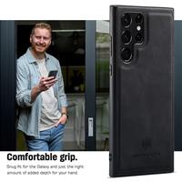 Gambar " Leather Case Samsung S21 S20 S10 FE Ultra Plus Phone Cover - Hijau, SAM S21 ULTRA dari NiamComp undefined 3 Tokopedia