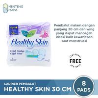 Gambar Laurier Healthy Skin Night 30cm 8 Pads - Pembalut Malam Cegah Iritasi dari Menteng Farma undefined 2 Tokopedia