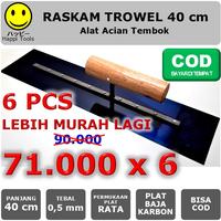 Gambar Promo Raskam Roskam 40 Cm Plat Baja Karbon - Trowel Epoxy Epoksi - dari Best Narve undefined 3 Tokopedia