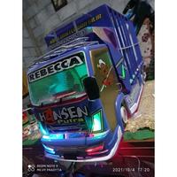 Gambar Miniatur truk oleng kayu asli jumbo p42 cm new Wahyu abadi full lampu dari Hasta Kentjana undefined 2 Tokopedia