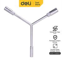 Gambar [KR22] DELI AUTOMOTIVE WRENCHES/KUNCI Y OTOMOTIF 3 UKURAN CHROME dari Sumarni Cake undefined 1 Tokopedia