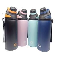 Gambar INDAY Stainless Steel Insulated Water Bottle Botol Olahraga - Black, 600ml dari Indayant store undefined 5 Tokopedia
