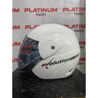 Gambar HELM GM EVOLUTION PUTIH ORIGINAL dari kemal sellerz undefined 4 Tokopedia