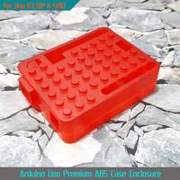 Gambar Lego Box Arduino Uno R3 Abs Case Enclosure Warna Merah Import dari mugoa undefined 5 Tokopedia