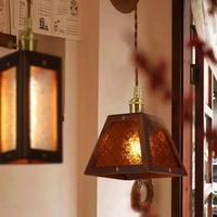 Gambar Lampu gantung antik kenari Shanghai tua untuk samping tempat tidur - Amber glass dari AdhyaStoree undefined 3 Tokopedia