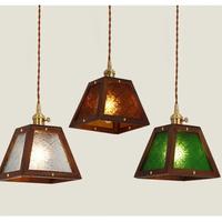 Gambar Lampu gantung antik kenari Shanghai tua untuk samping tempat tidur - Amber glass dari AdhyaStoree undefined 1 Tokopedia