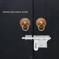 Gambar CU Stainless Steel Security Door Bolt Hasp Hardware Accessories dari Collaboration Untung undefined 5 Tokopedia