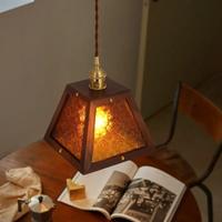 Gambar Lampu gantung antik kenari Shanghai tua untuk samping tempat tidur - Amber glass dari AdhyaStoree undefined 2 Tokopedia