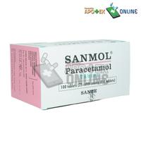 Gambar SANMOL 500MG 1 STRIP ISI 4 TABLET dari Apotek Kembang Adiwerna undefined 3 Tokopedia